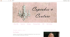 Desktop Screenshot of cupcakesncouture.com