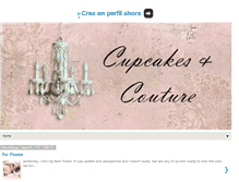 Tablet Screenshot of cupcakesncouture.com